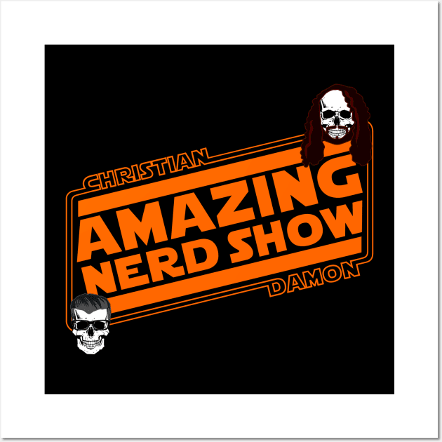 The Amazing Nerd Show Skull Logo Wall Art by The Amazing Nerd Show 